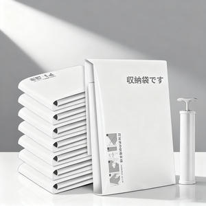 <span class=keywords><strong>Sacs</strong></span> de compression <span class=keywords><strong>sous</strong></span> <span class=keywords><strong>vide</strong></span> en plastique extra-larges, gain de place, 100x70cm avec pompe pour vêtements, édredons, couvertures et literie - Product Image 1