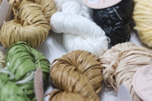 Sợi len dệt kim cao cấp ISPIE 250M, chất liệu rayon raffia, sợi viscose, dạng cuộn - Product Image 3