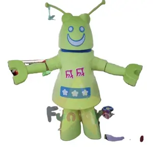 Funtoys Robot Walking Personnage Mascotte Costume Halloween Cartoon Cosplay Animation Anniversaire Carnaval Fête