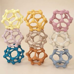 Mordedor de Silicona de Grado Alimenticio para Bebés, Libre de BPA, Juguete Suave, Chupete de Seguridad, Mordedor Duradero para Recién Nacidos - Product Image 2