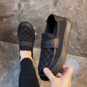 Nuove scarpe da <span class=keywords><strong>uomo</strong></span> traspiranti con fagioli Slip on mocassini scarpe Casual alla <span class=keywords><strong>moda</strong></span> scarpe da <span class=keywords><strong>uomo</strong></span> giovani - Product Image 3