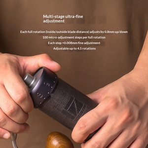 เครื่องบดกาแฟแบบ<span class=keywords><strong>มือ</strong></span><span class=keywords><strong>หมุน</strong></span>พกพา ระดับมืออาชีพ สำหรับ<span class=keywords><strong>กาแฟ</strong></span>อิตาเลียน 1Zpresso J-Ultra - Product Image 4