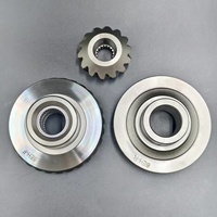 Ensemble d'engrenages 63P-45551-00+6EH-45560-02+6EH-45571-00 14T/28T/28T pour moteur hors-bord Yamaha F150 4 temps, pièces de moteur de bateau