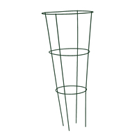 Support de plante conique minimaliste en acier 75CM, résistant aux UV, revêtement par immersion, antirouille, robuste, pour balcon, patio, jardin, fleuriste, vente en gros, OEM