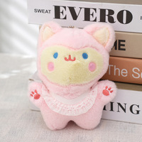Mini peluche personnalisée porte-clés chiot ours mascotte peluche pendentif sac à dos pendentif cadeau exquis