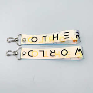 حزام مفاتيح عاكس مخصص الطباعة، حزام مفاتيح ملون هولوغرافي، سلسلة مفاتيح عاكسة - Product Image 6