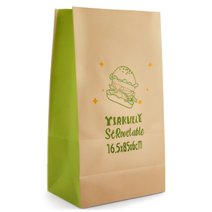 Boîtes à emporter en papier kraft avec logo personnalisé, sushi, recyclables, 16,5x8,5x6 cm, boîte d'emballage alimentaire - Product Image 3