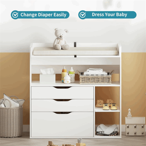 Cassettone <span class=keywords><strong>fasciatoio</strong></span> in legno naturale di alta qualità con 3 cassetti Custom Size & personalizzabile - Product Image 4