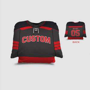 Uniformes de hockey à rouleaux avec design de maillot de hockey en ligne personnalisé réversible vierge sublimé à la mode broderie sur mesure - Product Image 1