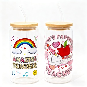 Chất lượng cao bán buôn tùy chỉnh uvdtf dft DTV Tumbler UC UV dtf cup kết thúc tốt đẹp 16oz chuyển in ấn Stickers decals cho ly thủy tinh - Product Image 3