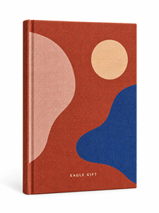 Carnet de notes A5 de luxe en tissu personnalisé avec logo pour femmes et filles d'écoles de commerce - Product Image 1