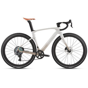 Bicicleta de Carretera de Fibra de <span class=keywords><strong>Carbono</strong></span> con Frenos de Disco Hidráulicos de 13 Velocidades, Eje Pasante, Modelo V3 Wheeltop Gex, 700*40c, Nueva y Económica - Product Image 6