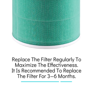 Filtre HEPA universel bleu pour purificateur d'air, boîtier 1 2 2S Pro 3, filtre à charbon actif pour VR, alimentation électrique, cadre en PP - Product Image 5