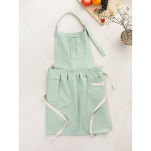 100% cotone cerniera tipo grembiule da lavoro Kit menta grande pesante bavaglino per i bambini baristi per gli acquirenti commerciali di natale - Product Image 1