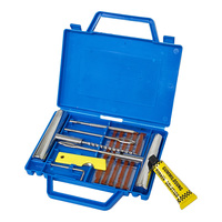 Kit de herramientas de reparación de neumáticos universal, juego de herramientas de reparación para coche, motocicleta, bicicleta automotriz, Kit de reparación de neumáticos de emergencia-001