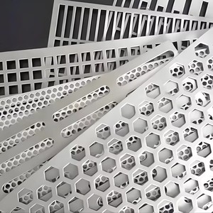 304 Stainless Steel Perforated Mesh Screen Rhombic Filter and Sound <b>Insulation</b> <b>Net</b> with Small Holes - Product Image 3