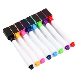 Pennarello <span class=keywords><strong>per</strong></span> <span class=keywords><strong>Lavagna</strong></span> con Attacco Magnetico, Flusso Uniforme dell'Inchiostro, Adsorbimento Magnetico, Cancellabile, Colorato, <span class=keywords><strong>per</strong></span> Pittura dei Bambini, a Base d'Acqua - Product Image 3
