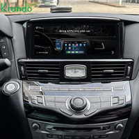 Krando 10.25" Android Multimedia Head Unit untuk Infiniti Q70L M25 M35 2013-2019 Radio Mobil Navigasi Wireless Carplay BT Playstore