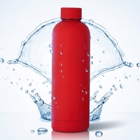 Bouteille d'eau portable à faible MOQ en acier inoxydable à double paroi isolée sous vide sans BPA à petite ouverture pour le sport et les activités de plein air