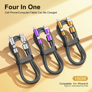 Câbles d'ordinateur tressés personnalisés de 1.2m USB à Light Ning PD 100W données de charge rapide personnalisation de petite commande - Product Image 6