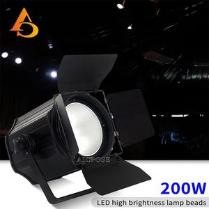 AICPOSE Iluminación de Escenario Interior, Luz LED COB de Aluminio Blanco Cálido de 200W DMX 512 para Estudio - Product Image 5