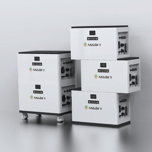 ระบบโซลาร์เซลล์ออฟกริด ASGOFT พร้อมแบตเตอรี่ลิเธียม 72ah 51.2V 3.8kWh ชุดไฮบริด 2.4kW สำหรับบ้าน ระเบียง ดีไซน์แบบต่อพ่วงได้ - Product Image 1