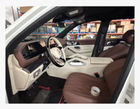 YLD Untuk 13-24 Benz X166 ML/GL/GLS/GLE Interior Dashboard Seat Fittings Upgrade ke Kit Interior Baru Maybach X167 Modifikasi