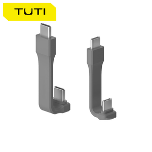 Cavo Dati USB 4.0 <span class=keywords><strong>TUTI</strong></span> ad Alta Velocità 240W 5A Ricarica Rapida 57mm TPE 40Gbps 8k60HZ Filo Piatto Angolo 90 Gradi Corto per Telefono - Product Image 3