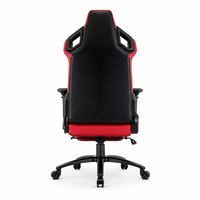 Chaise de jeu massante à prix d'usine en cuir PU avec accoudoirs 4D, repose-pieds rétractable, soutien lombaire personnalisé, chaise de gamer pivotante pour ordinateur