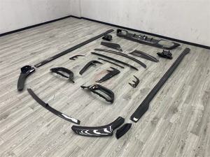 Para mercedes-benz W223 <span class=keywords><strong>Maybach</strong></span> <span class=keywords><strong>S480</strong></span> S580 S680 actualización M estilo fibra de carbono labio frontal faldón lateral difusor alerón trasero ventilación de aire - Product Image 3