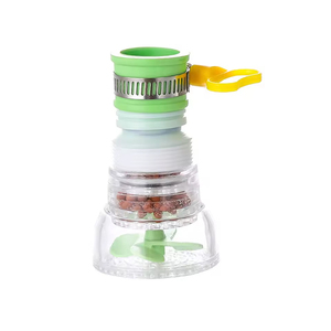 360 °   Filtre de robinet de cuisine de quatrième génération en pierre Maifan, pommeau de douche anti-éclaboussures, rallonge de robinet télescopique rotative - Product Image 3