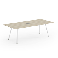 Table de conférence modulaire au design moderne, simple et écologique, adaptée à 3 à 6 personnes