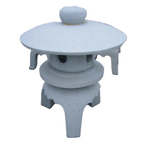 Lanterne en pierre chinoise japonaise classique moderne personnalisée Statue de Notre Dame Lourdes <span class=keywords><strong>fontaines</strong></span> en granit sculpté usage extérieur vente en gros - Product Image 1