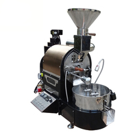 Yoshan Mesin Panggang Biji Kopi, Sertifikat CE Elektrik Komersial Rumah Mini 2020, 1 Kg 2 Kg 3 Kg 6 Kg 10 Kg