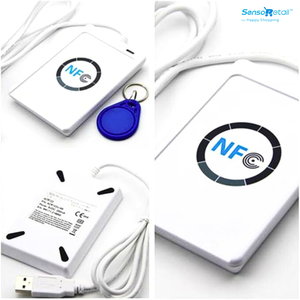 Thông Minh IC Thẻ <span class=keywords><strong>USB</strong></span> NFC Không Tiếp Xúc Đầu Đọc 13.56Mhz 424Kbps NFC Nhà Văn ABS Chất Liệu Sẵn Sàng Để Tàu Kiểm Soát Truy Cập Đầu Đọc Thẻ - Product Image 3