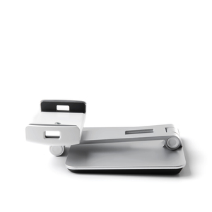 Support de tablette réglable en hauteur en alliage d'aluminium de 4 à 14 pouces pour bureau/<span class=keywords><strong>lit</strong></span>, rotation à 360°, compatible <span class=keywords><strong>iPad</strong></span> et smartphone - Product Image 4