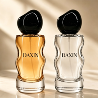 Flacons de parfum transparents 50 ml en gros, personnalisables avec logo, avec bouchons et boîtes d'emballage – Fabrication ODM/OEM