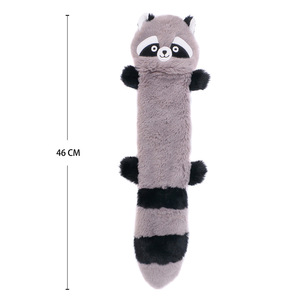 Juguete para Perro de Peluche Suave y Nuevo con Sonido, Sin Relleno, con Papel Arrugado, en Forma de Zorro, Mapache, Gambá y Ardilla, Juguete Masticable para Perro - Product Image 3