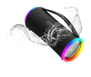 Altavoz Portátil <span class=keywords><strong>Havit</strong></span> SK834BT con Control por Voz, Mini Altavoz Subwoofer, <span class=keywords><strong>Altavoces</strong></span> Inalámbricos Bluetooth Resistentes al Agua para Exteriores, <span class=keywords><strong>Altavoces</strong></span> Inteligentes de Música - Product Image 1