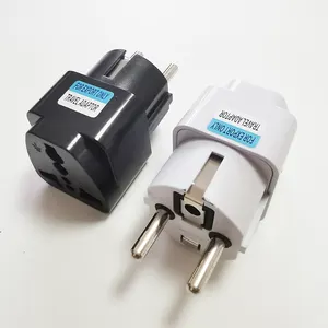 110V 240V Max 10A AC Electric Power Standard Euro Plug Converter Adapter Universal to France Plug Adapter