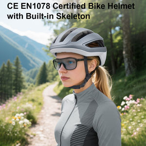 Oem Odm 제조업체 맞춤형 로고 CE 자전거 헬멧 내장 해골 멋진 디자인 성인 십대 청소년을위한 자전거 사이클링 헬멧 - Product Image 2