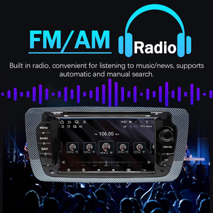 Radio para Auto con Pantalla <span class=keywords><strong>de</strong></span> 7 Pulgadas para Seat <span class=keywords><strong>Ibiza</strong></span> (2009-2013), con CarPlay Inalámbrico y Android Auto, Navegación GPS, WiFi, BT, Unidad Principal Multimedia - Product Image 3