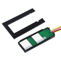 Guanwell GTS-2W 60W 5A 12V Interrupteur tactile intelligent à double bouton pour rétroviseur LED avec capteur tactile et dégivreur, en ABS/Cuivre, pratique
