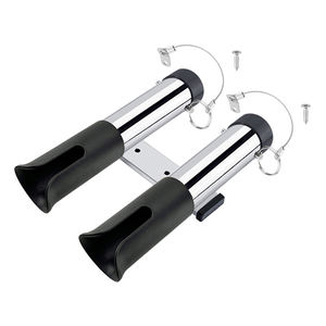 ספינת מפעל ימית 2 צינורות נירוסטה + פלסטיק + גומי rotatable מוט דיג ימי - Product Image 4