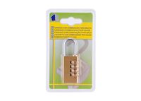 Mot de passe Petit Cadenas Gros 30mm3 Roue Cuivre Casier Bagages Tiroir Fitness Mot de Passe Verrouiller Pur Cuivre T283