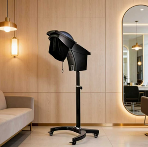 Máquina de Terapia Capilar con Ozono Negro, Equipo de Cuidado Capilar para Salón, Unidad de Tratamiento Plegable para Estudio de Belleza - Product Image 5