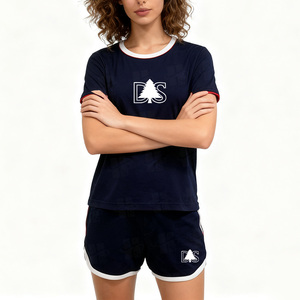 Completo Sportivo da Donna Personalizzabile con Logo OEM, Comodo e Traspirante, per Tennis, Yoga, Corsa e Fitness - Product Image 3