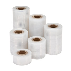 18''x1500'x80gauge Wholesale Pe Hand <b>Pallet</b> <b>Wrap</b> Stretch Film Roll Clear Strech <b>Wrap</b> Plastic Packaging Film Roll Transparent - Product Image 1