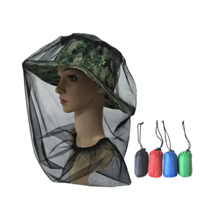 <span class=keywords><strong>Moustiquaire</strong></span> <span class=keywords><strong>de</strong></span> tête <span class=keywords><strong>de</strong></span> haute qualité pour le camping en plein air, les voyages et les apiculteurs - Product Image 1