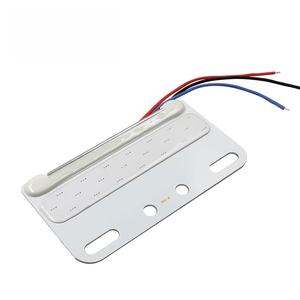 Feu latéral de camion COB LED super lumineux 12V 9W, lampe de clignotant pour remorque et fourgon, jaune, rouge, bleu, vert, blanc, garantie 1 an - Product Image 5